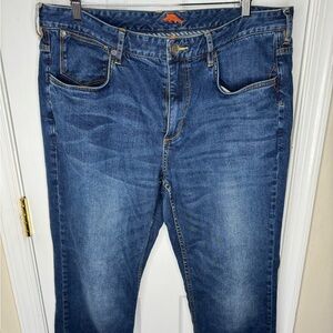 Vintage 1993 Tommy Bahama Jeans Men's 38x x30 Blue Denim Easy Fit Straight